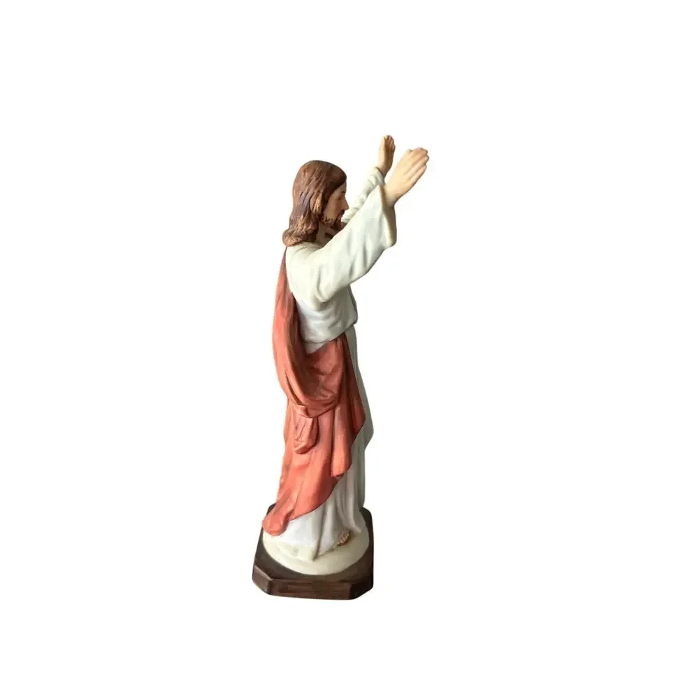 Vintage 1981 Roman Inc Jesus Christ 10” Figurine Statue Taiwan Christian